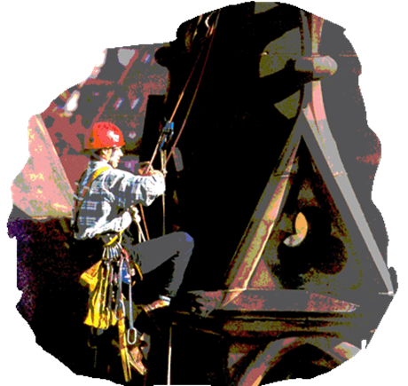 Ispezione della cupola di una chiesa